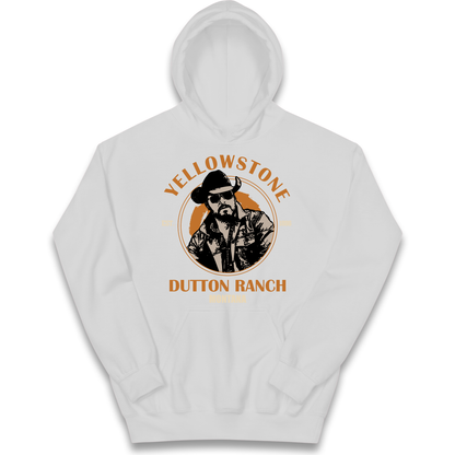 Yellowstone Dutton Ranch Montana Kids Hoodie