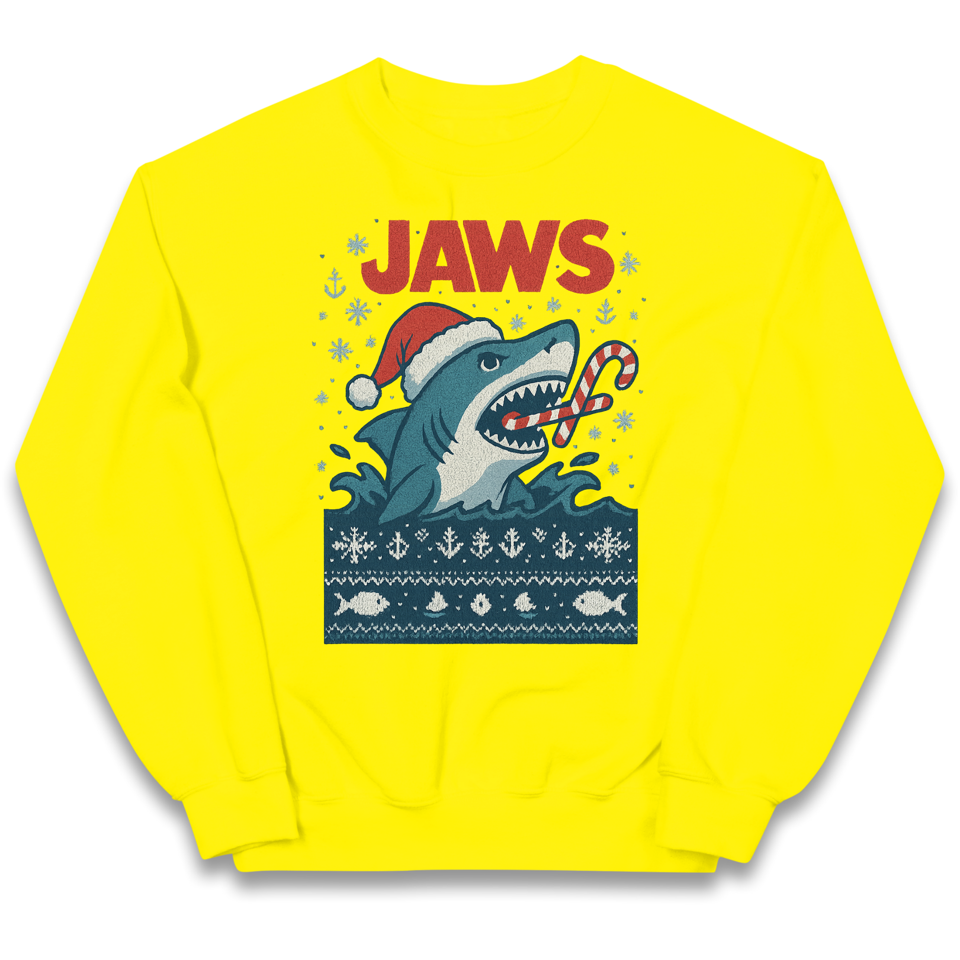 Jaws Christmas kids sweatshirt