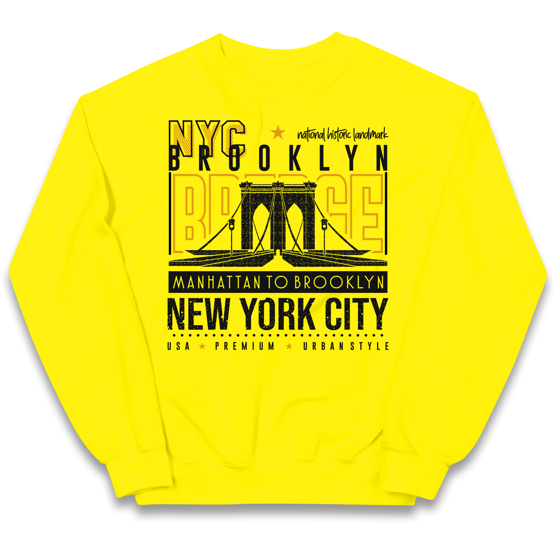 NYC Brooklyn Bridge kids sweatshirt