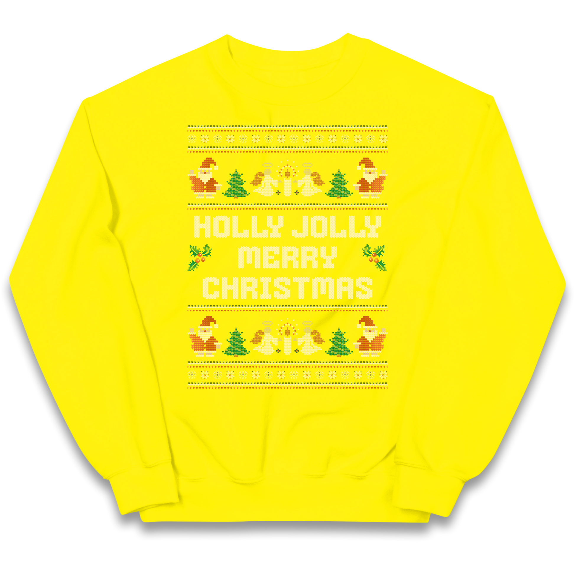Holly Jolly Merry Christmas kids sweatshirt