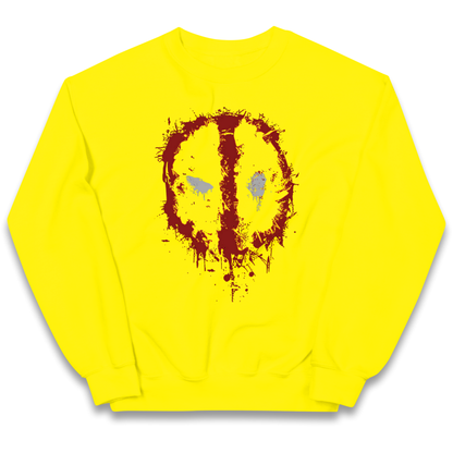Marvel Deadpool Splatter Icon kids sweatshirt
