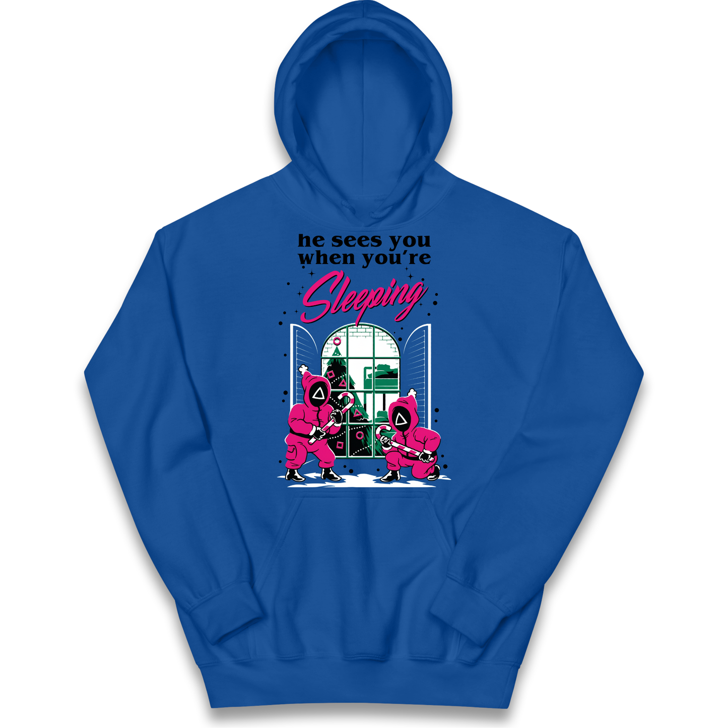 Squid Games Xmas Kids Hoodie