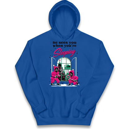 Squid Games Xmas Kids Hoodie