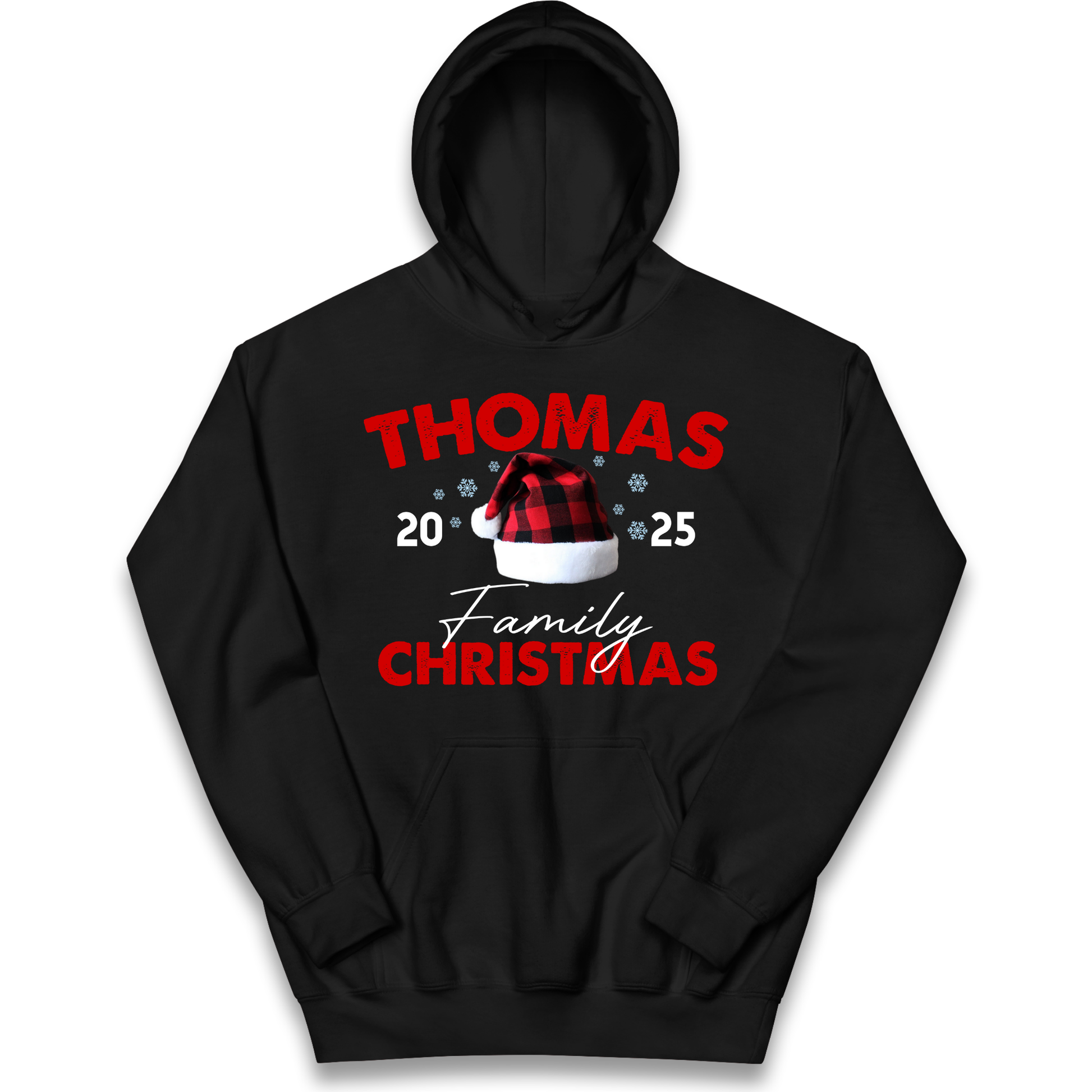 Thomas Family Christmas kids hoodie