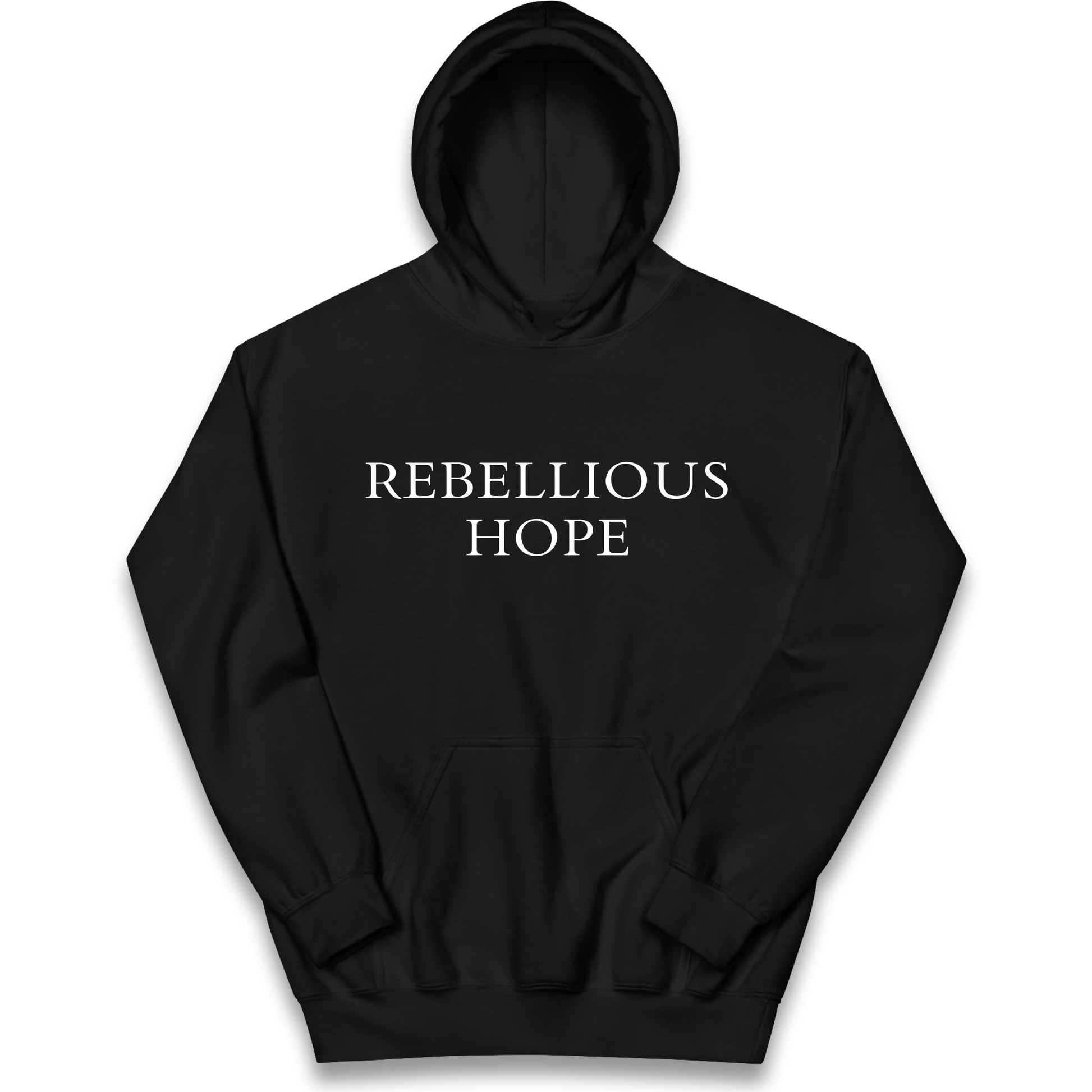 Rebellious Hope Embroidered kids hoodie