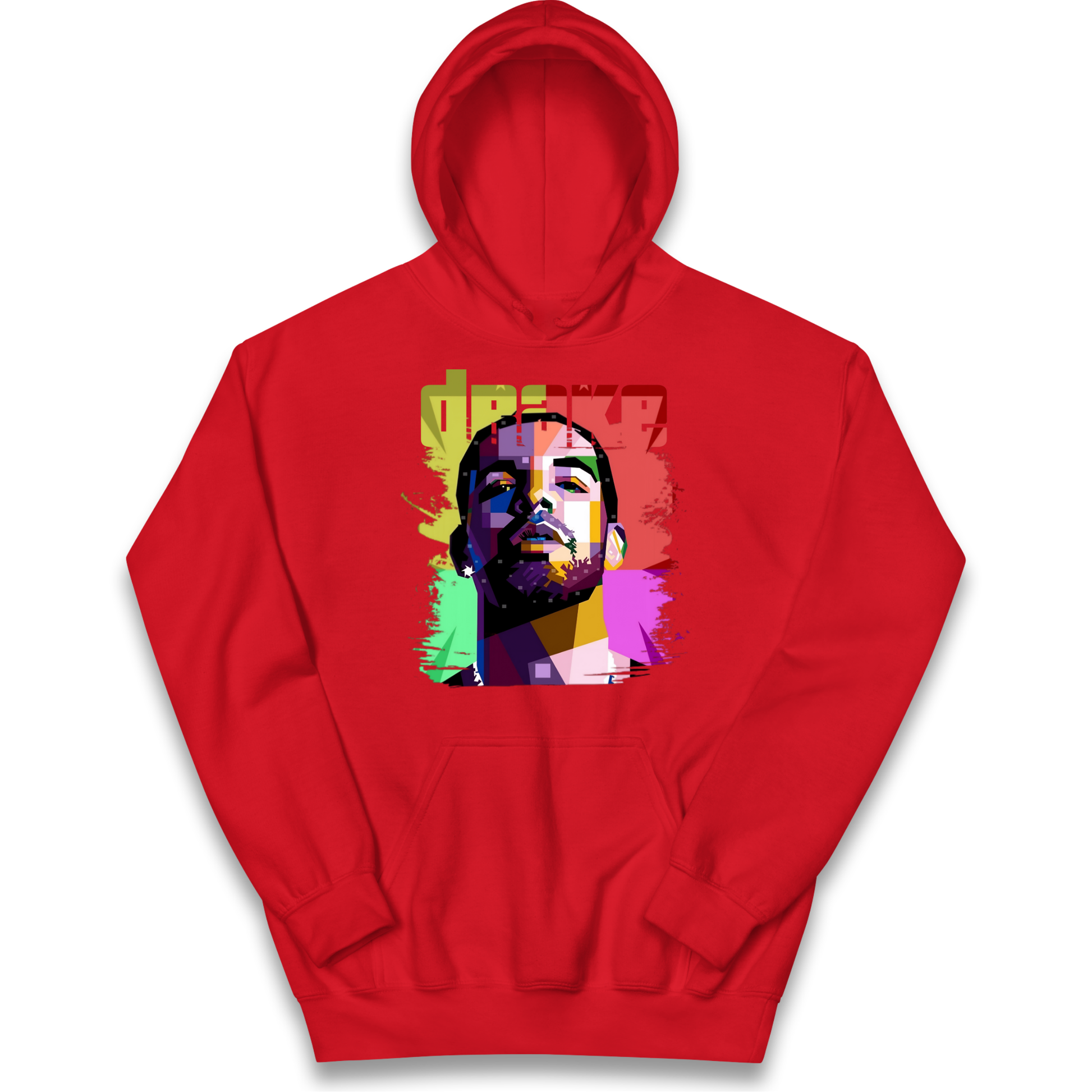 Drake Multi Colour Kids Hoodie