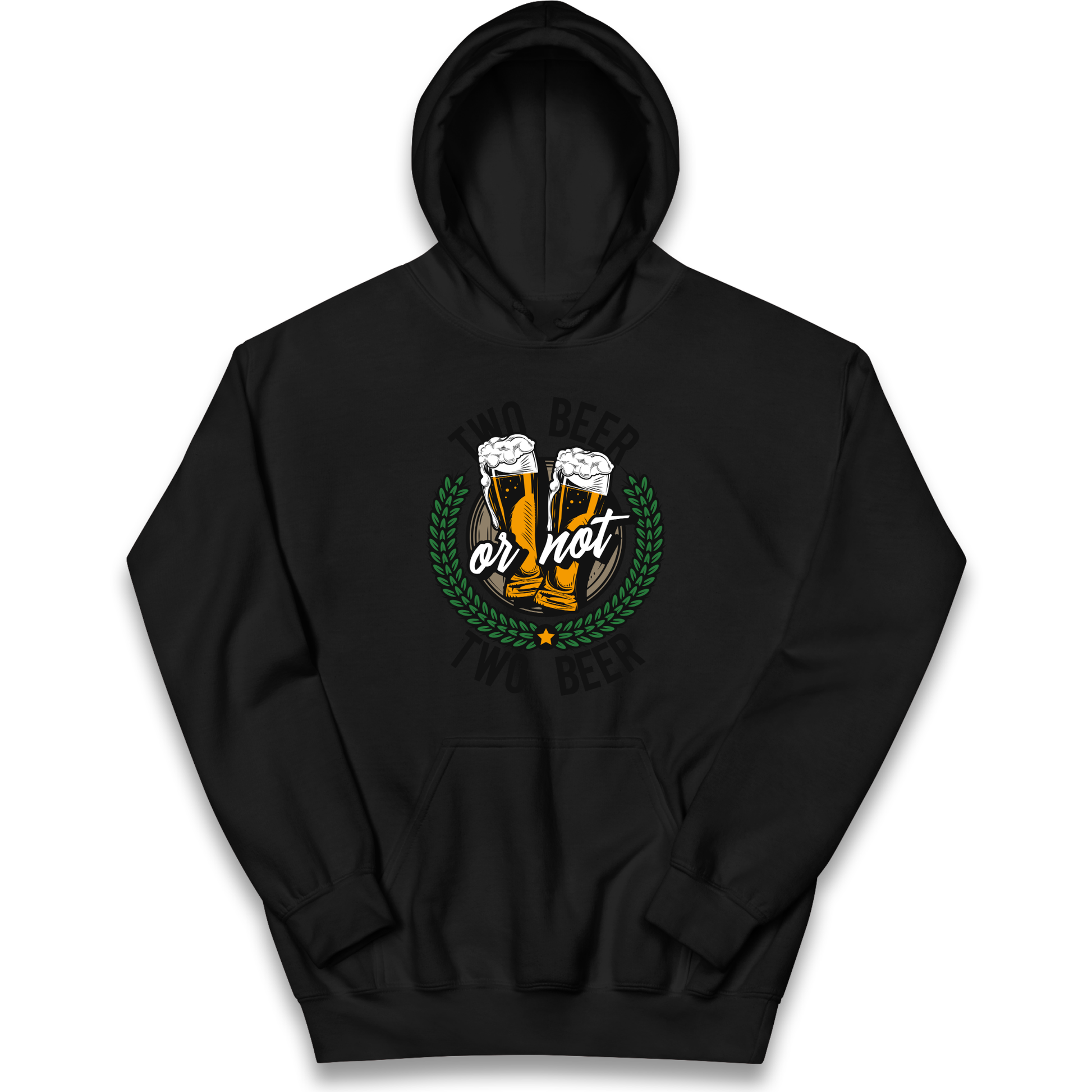Two Beer or not Two Beer kids hoodie
