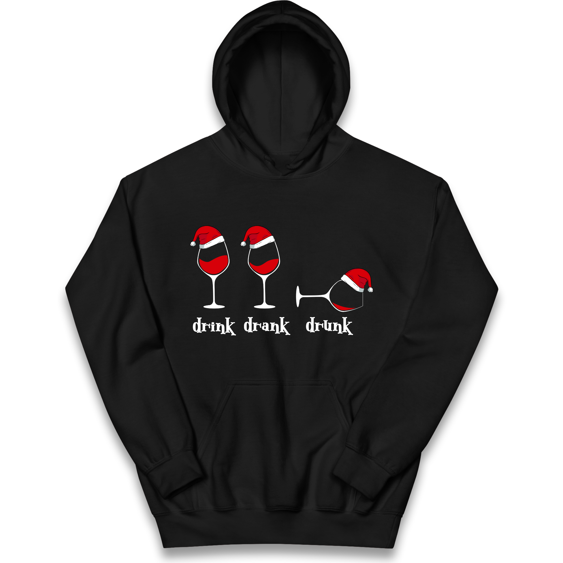Drink Drank Drunk Kids Hoodie