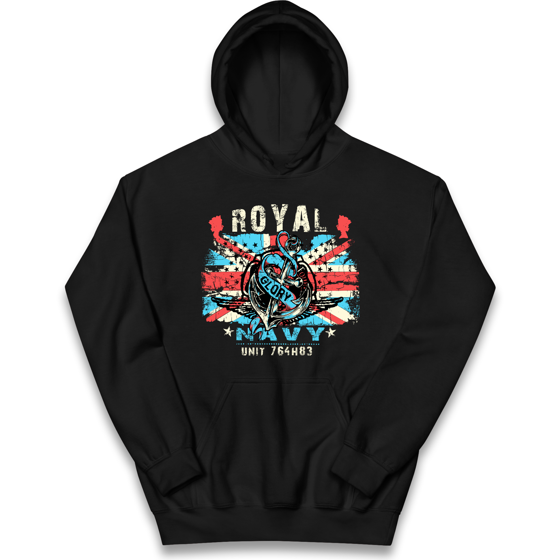 Royal Navy Glory Unit 764H83 kids hoodie