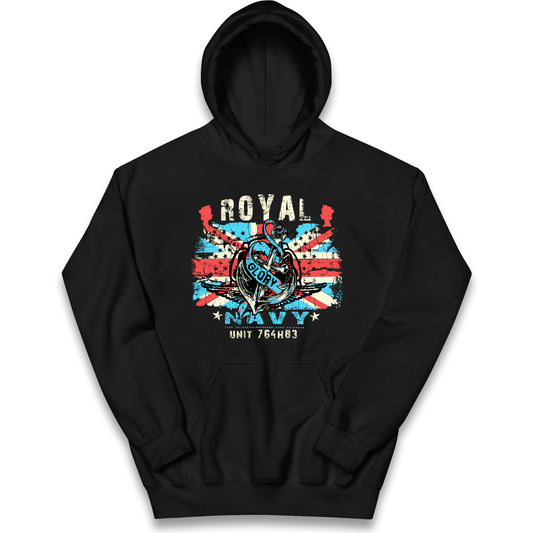 Royal Navy Glory Unit 764H83 kids hoodie