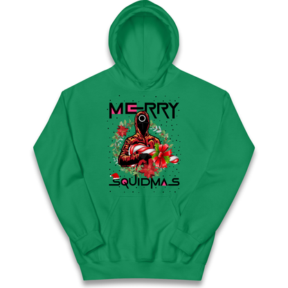 Merry Squid Games Kids Hoodie