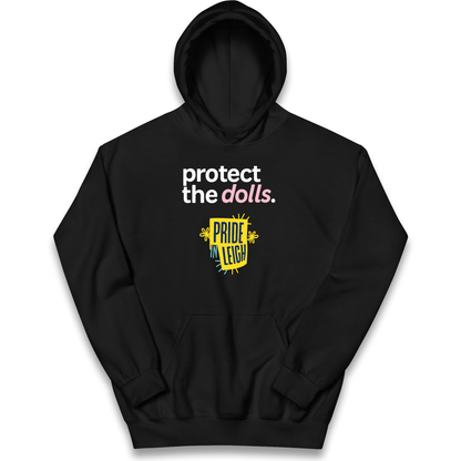 Protect The Dolls Slogan kids hoodie
