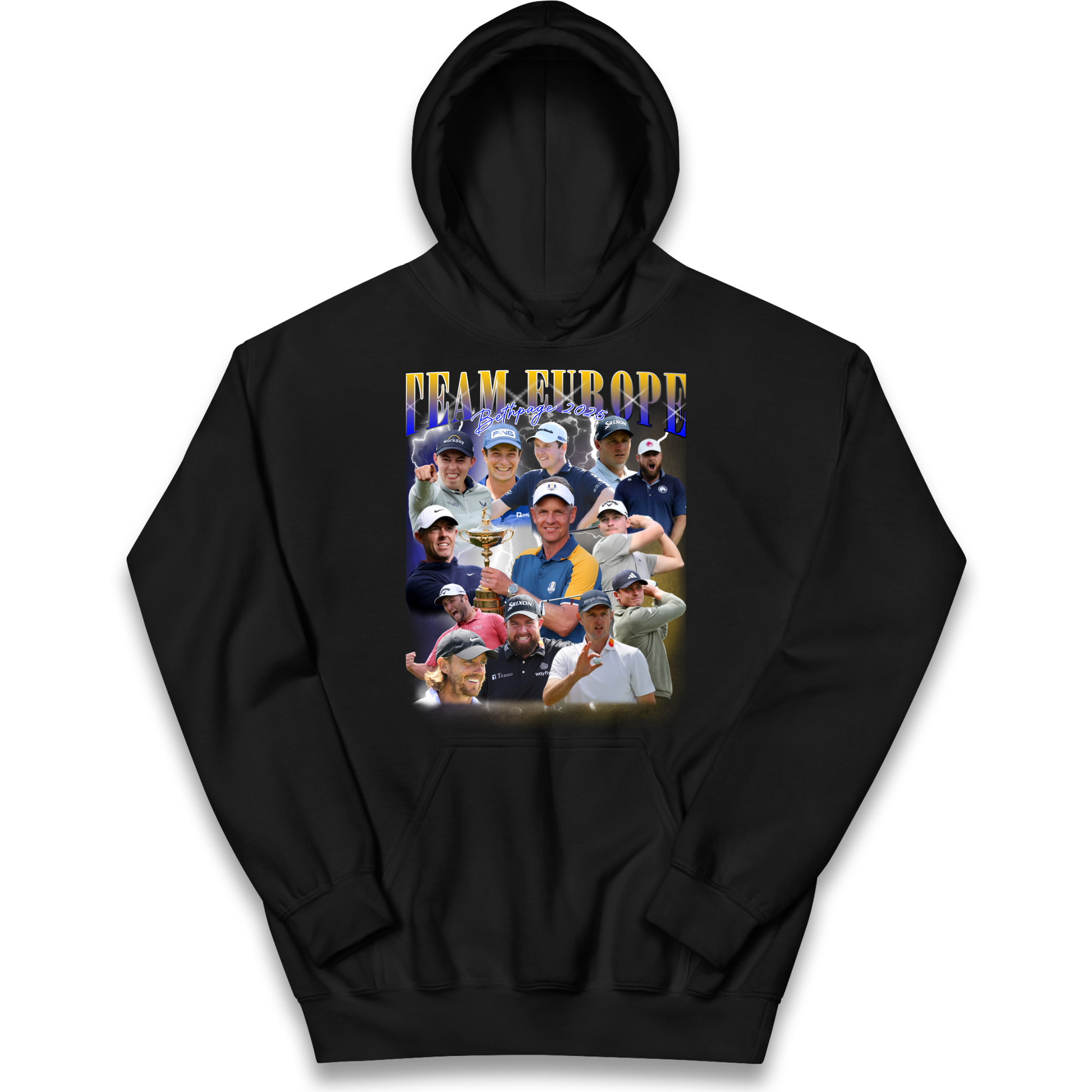 Ryder Cup 2025 Team Europe kids hoodie