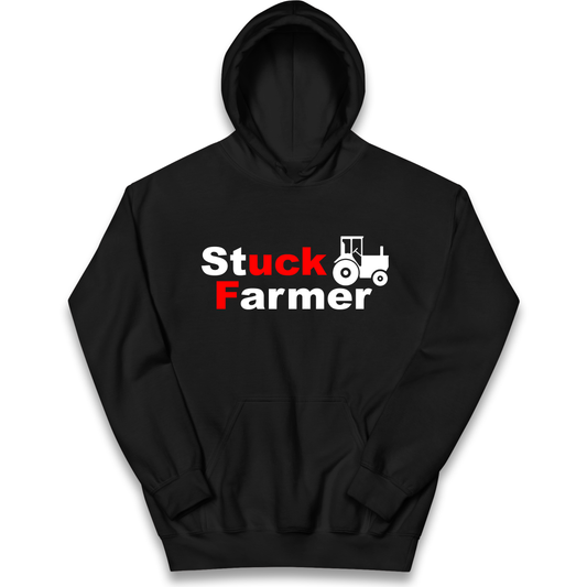 Stuck Farmer Kids Hoodie