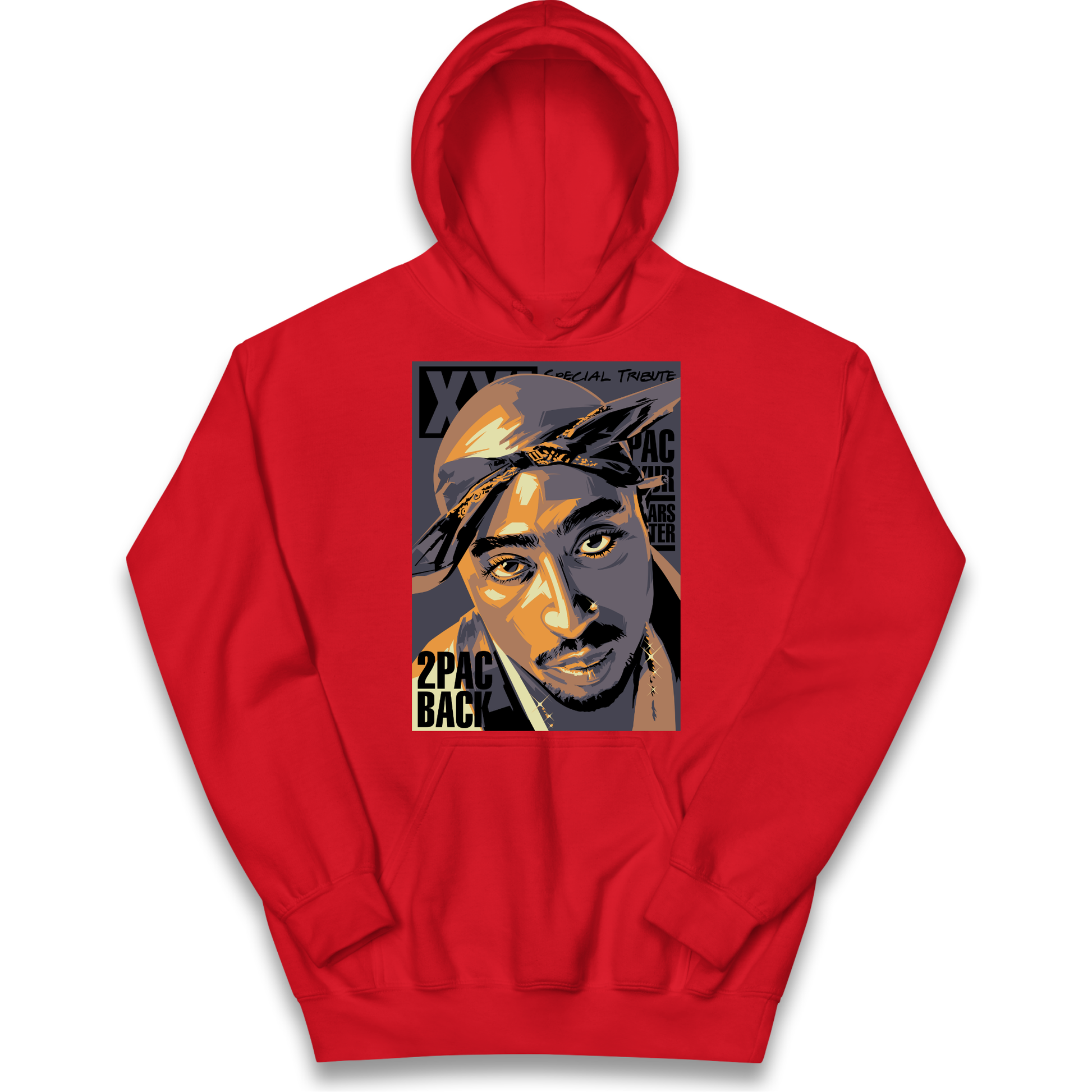 2 Pac Back Kids Hoodie