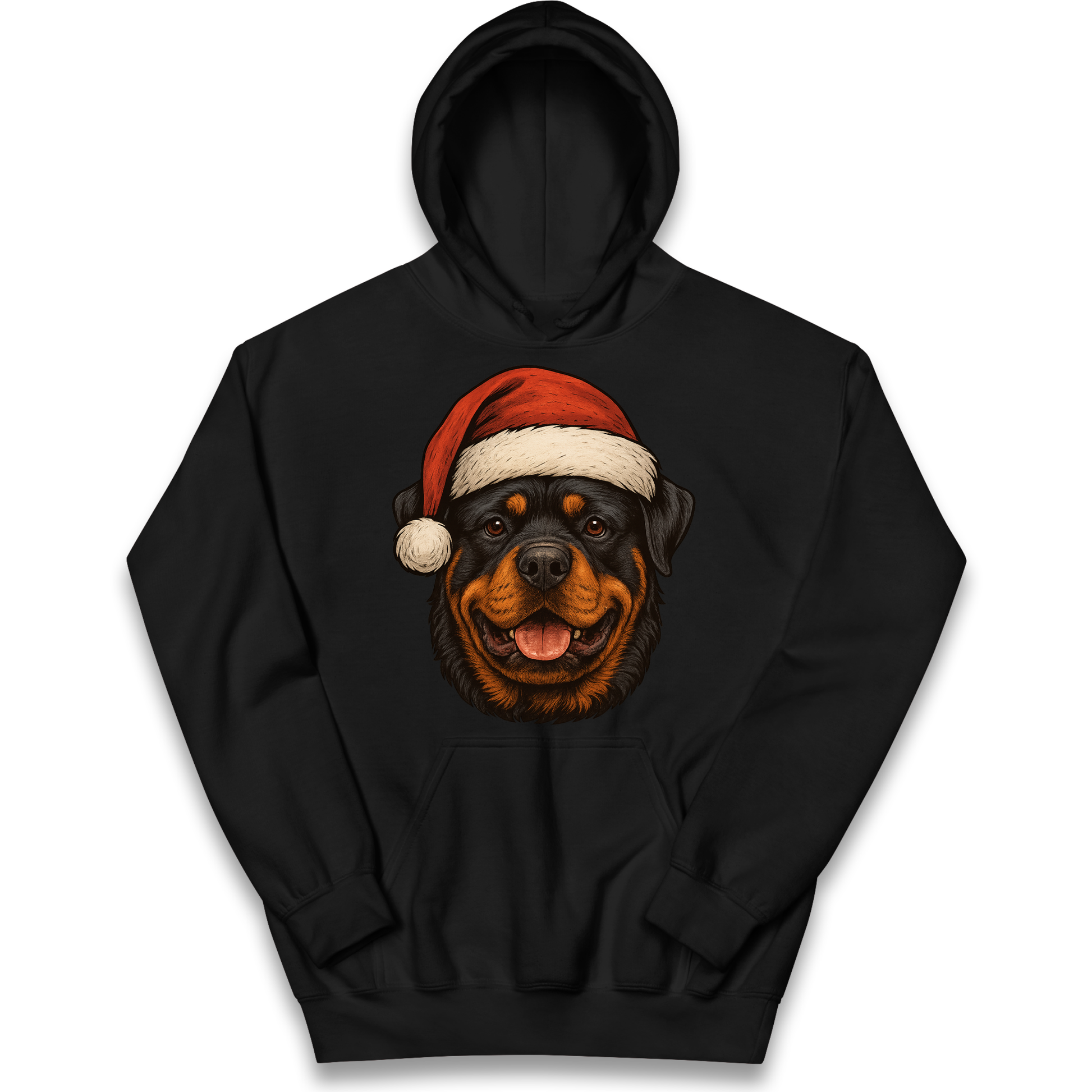 Rottweiler Christmas Kids Hoodie