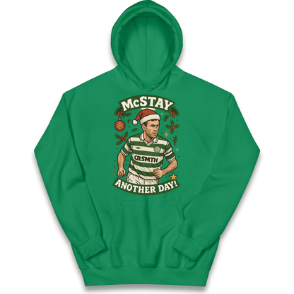 Paul McStay Celtic Christmas Kids Hoodie