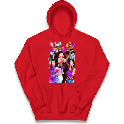 Dua Lipa Butterflies Kids Hoodie