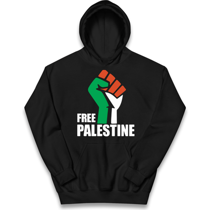 Free Palestine kids hoodie