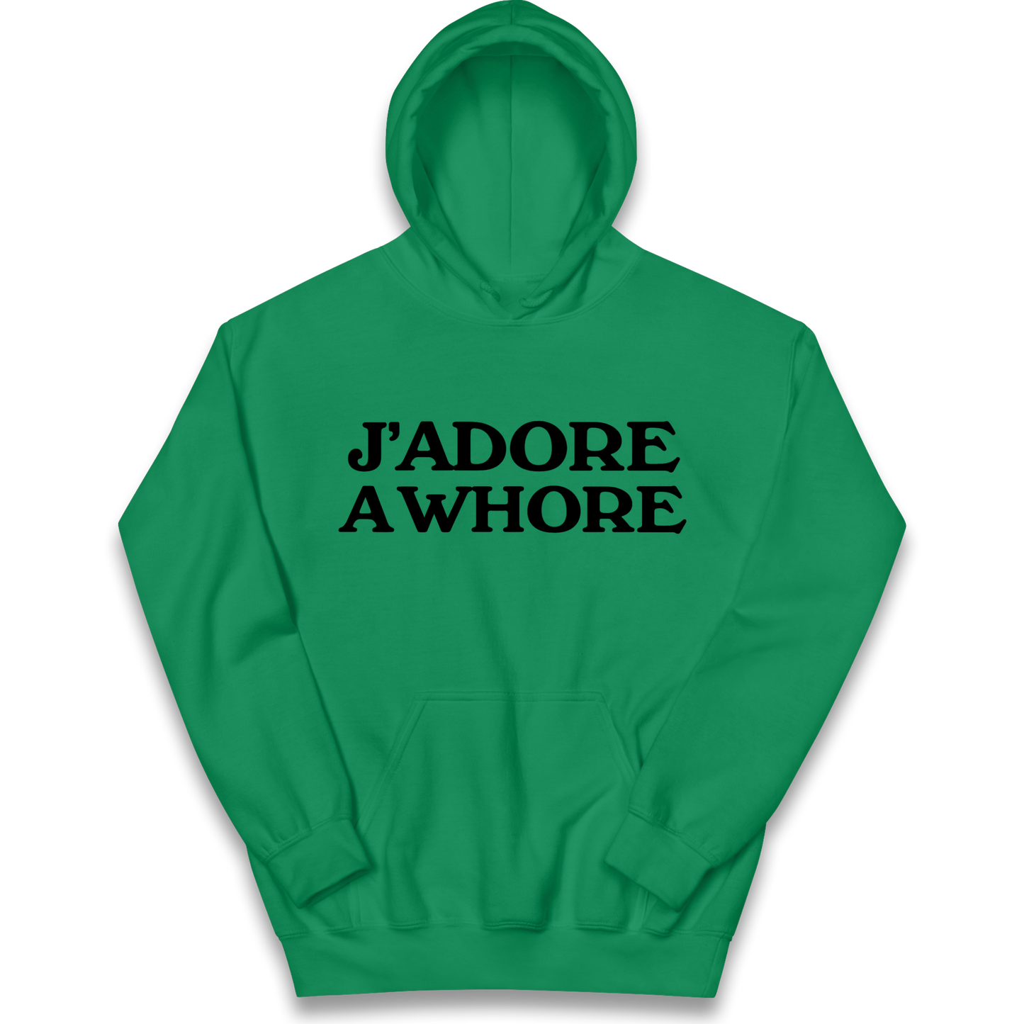 J'Adore A Whore Kids Hoodie