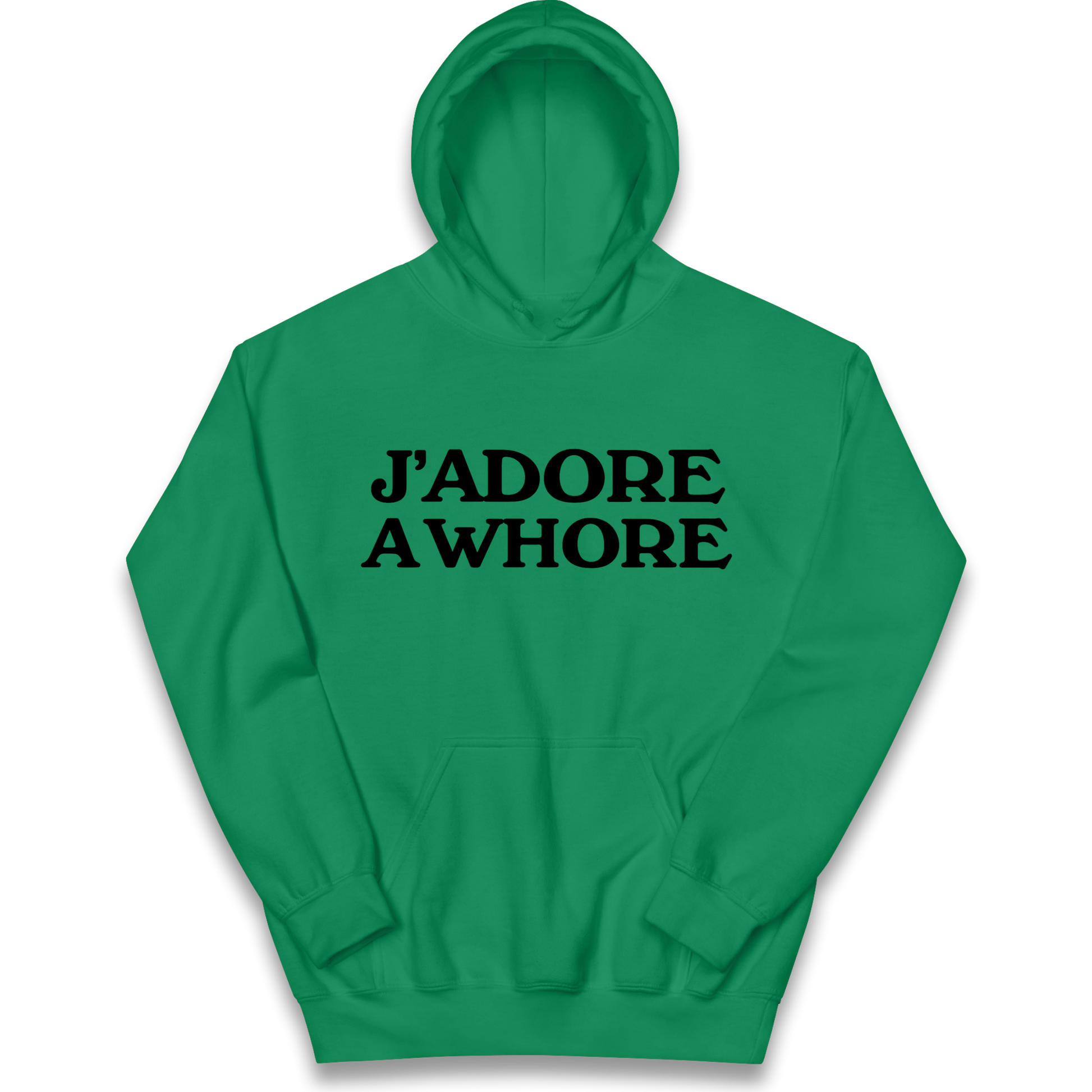 J'Adore A Whore Kids Hoodie