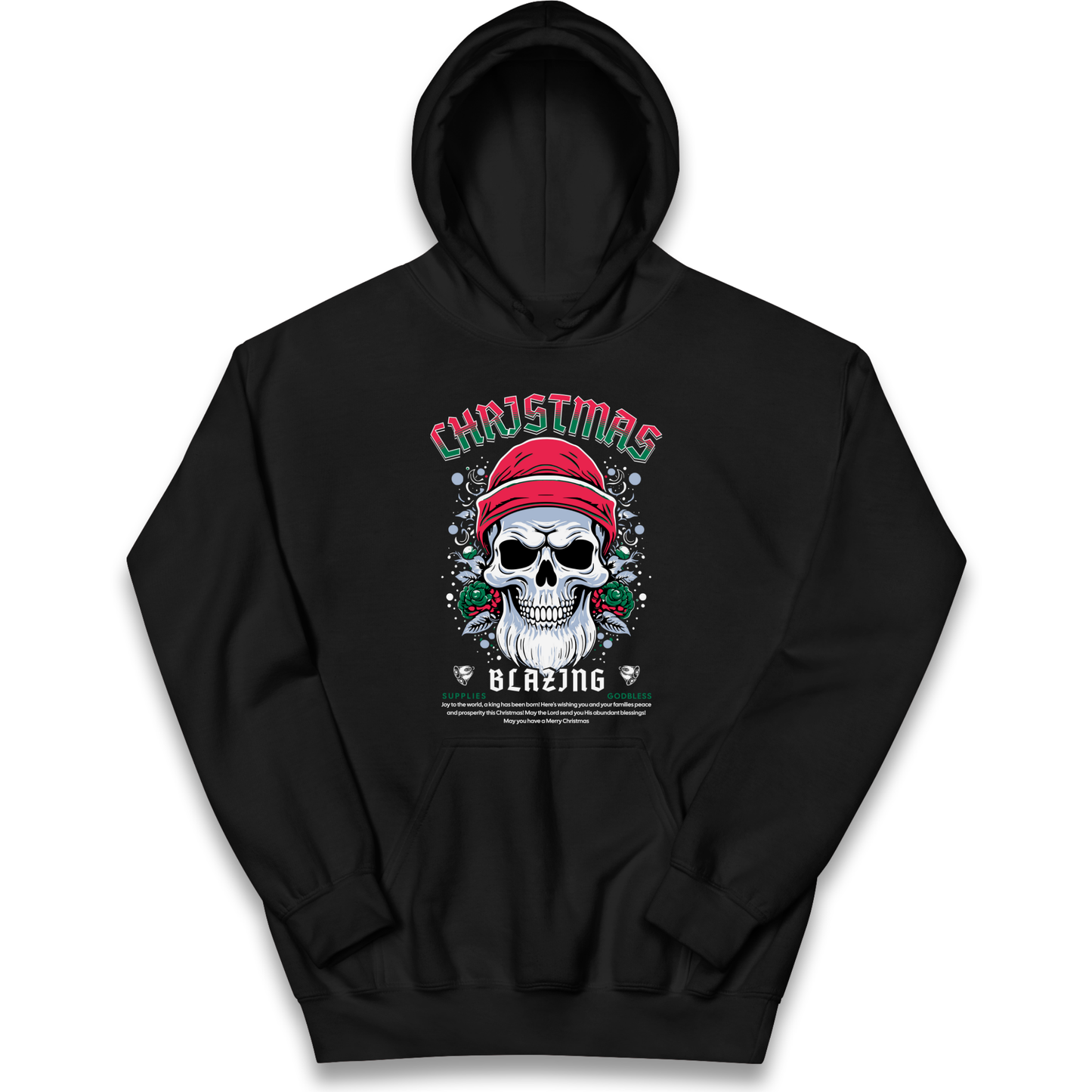 Christmas Blazing kids hoodie