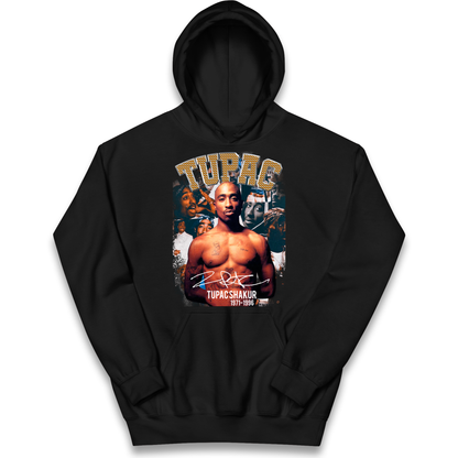 Tupac Shakur 1971 1996 kids hoodie