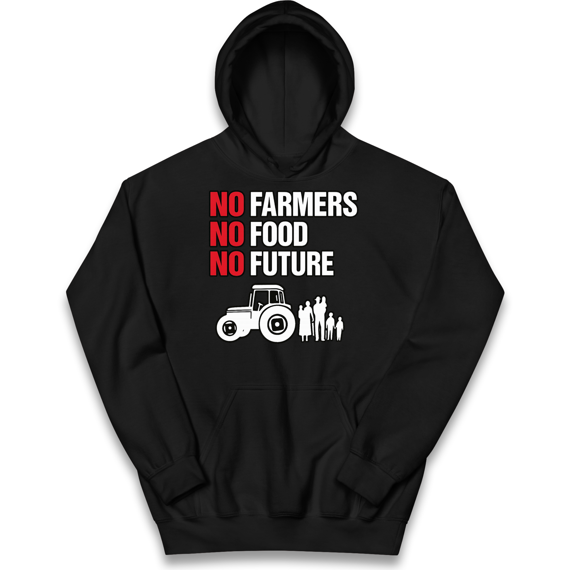 Farmers Agricultural Inheritance Tax Protest kids hoodie