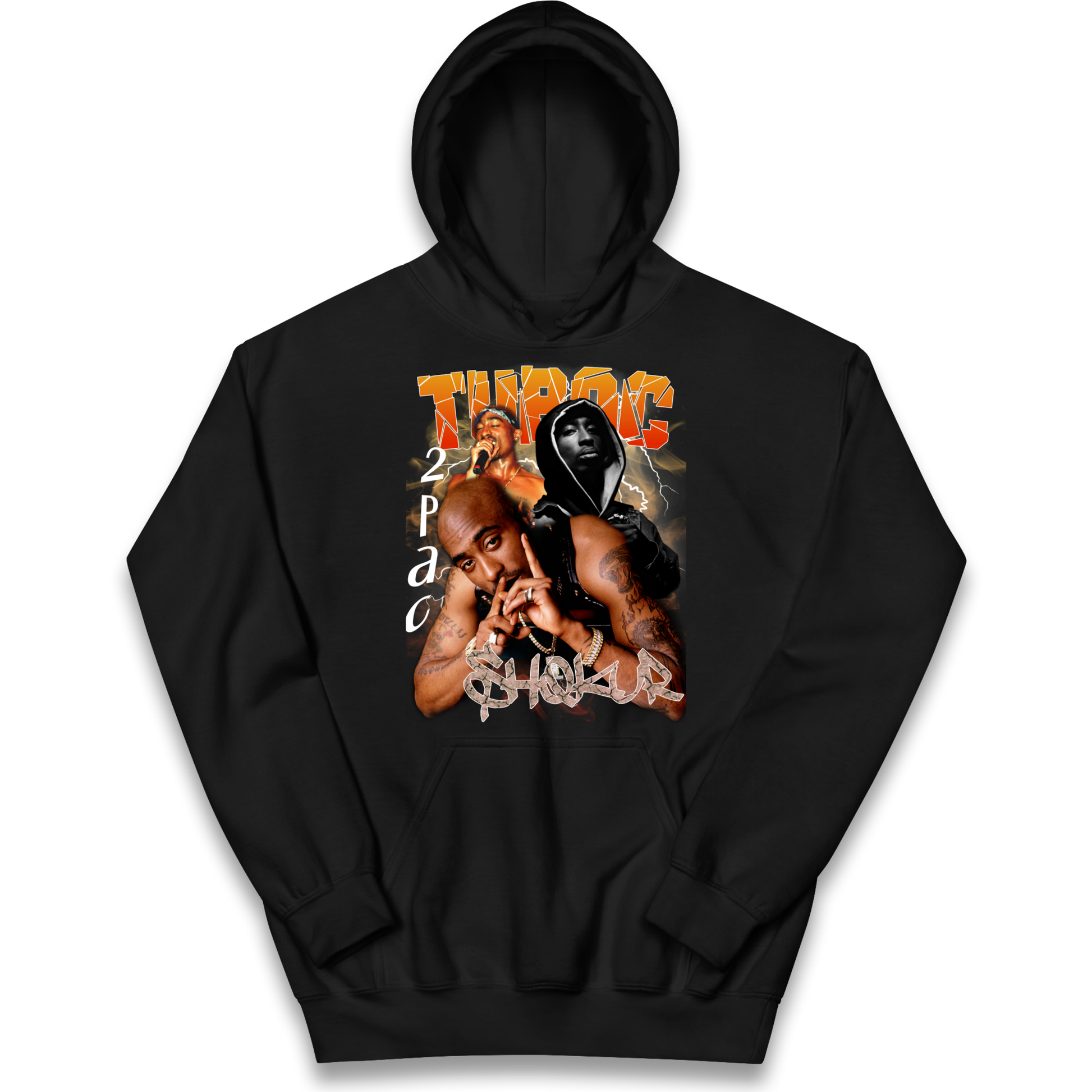 Tupac All Eyez On Me kids hoodie