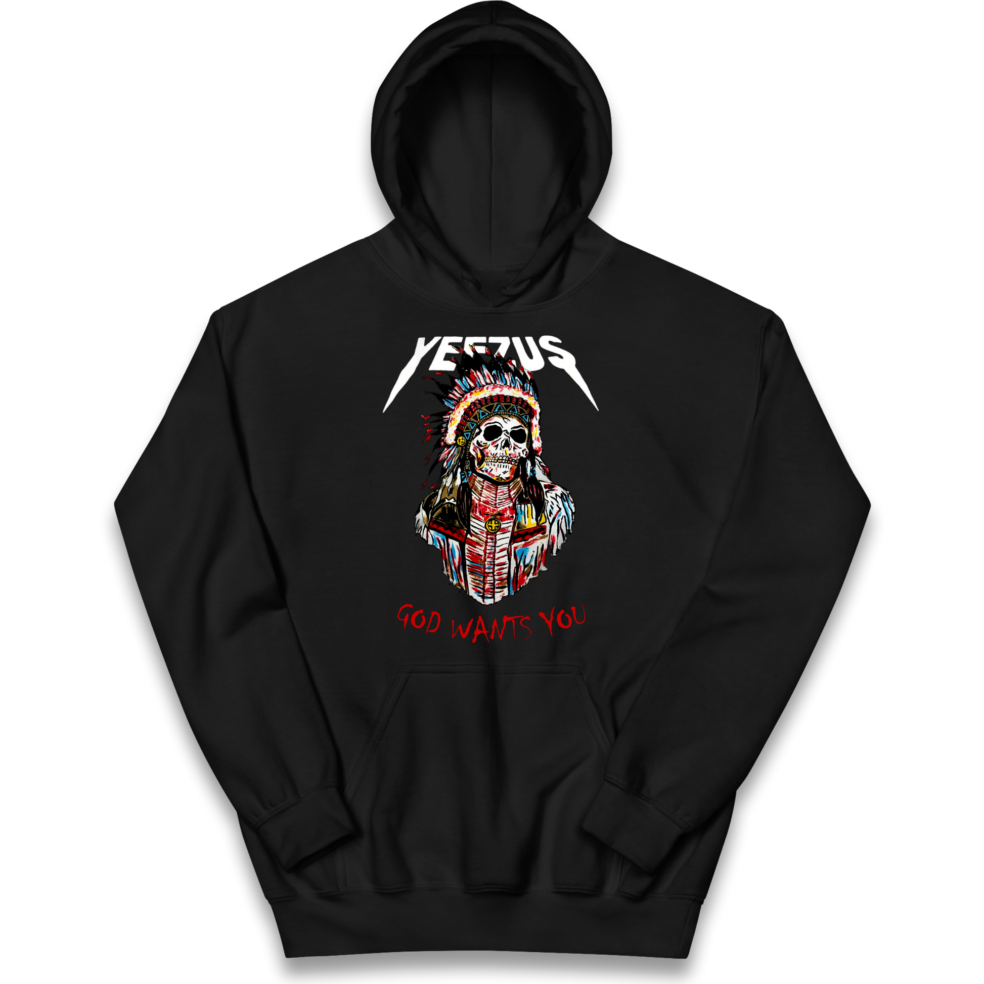 Yeezus God Wants You kids hoodie
