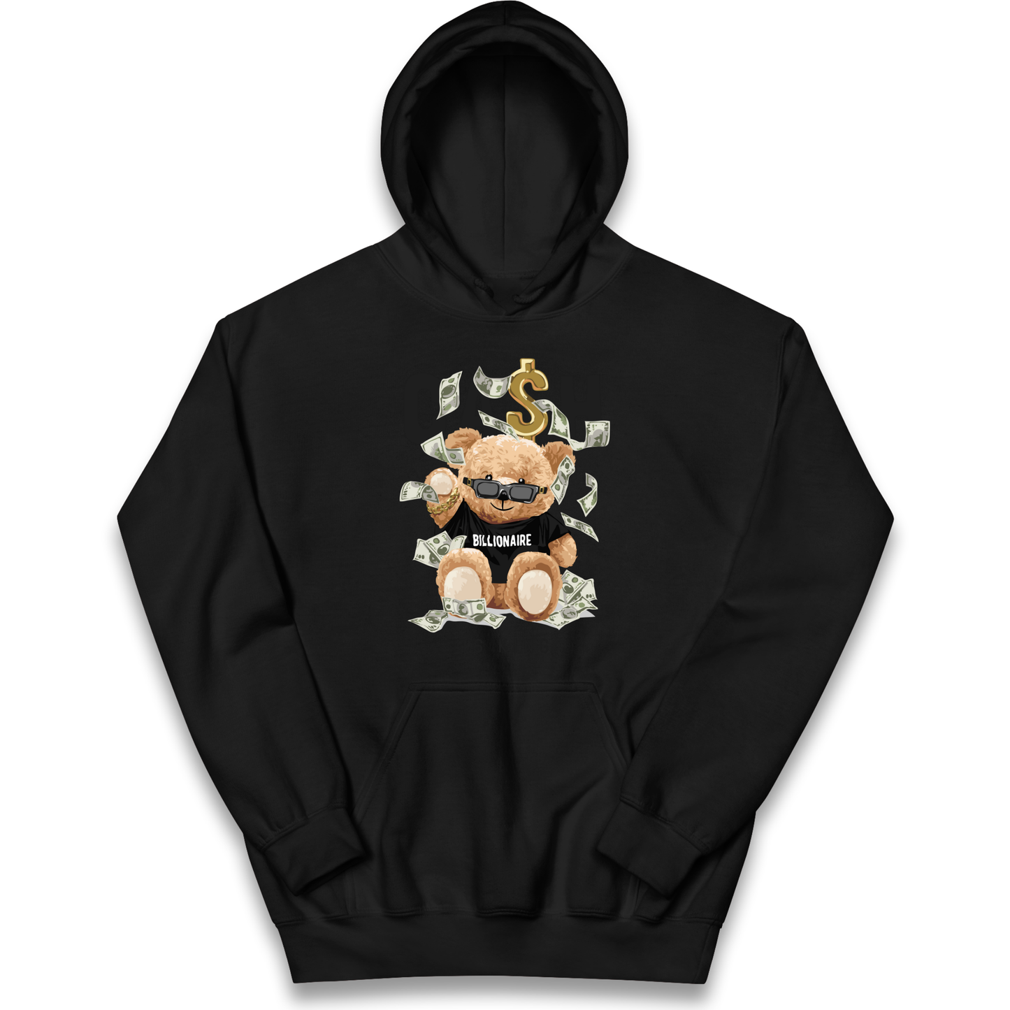 Teddy Bear Billionaire Streetwear kids hoodie