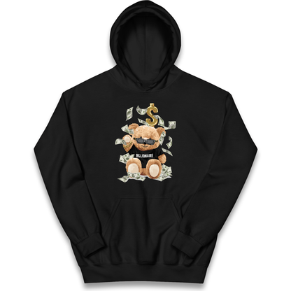 Teddy Bear Billionaire Streetwear kids hoodie