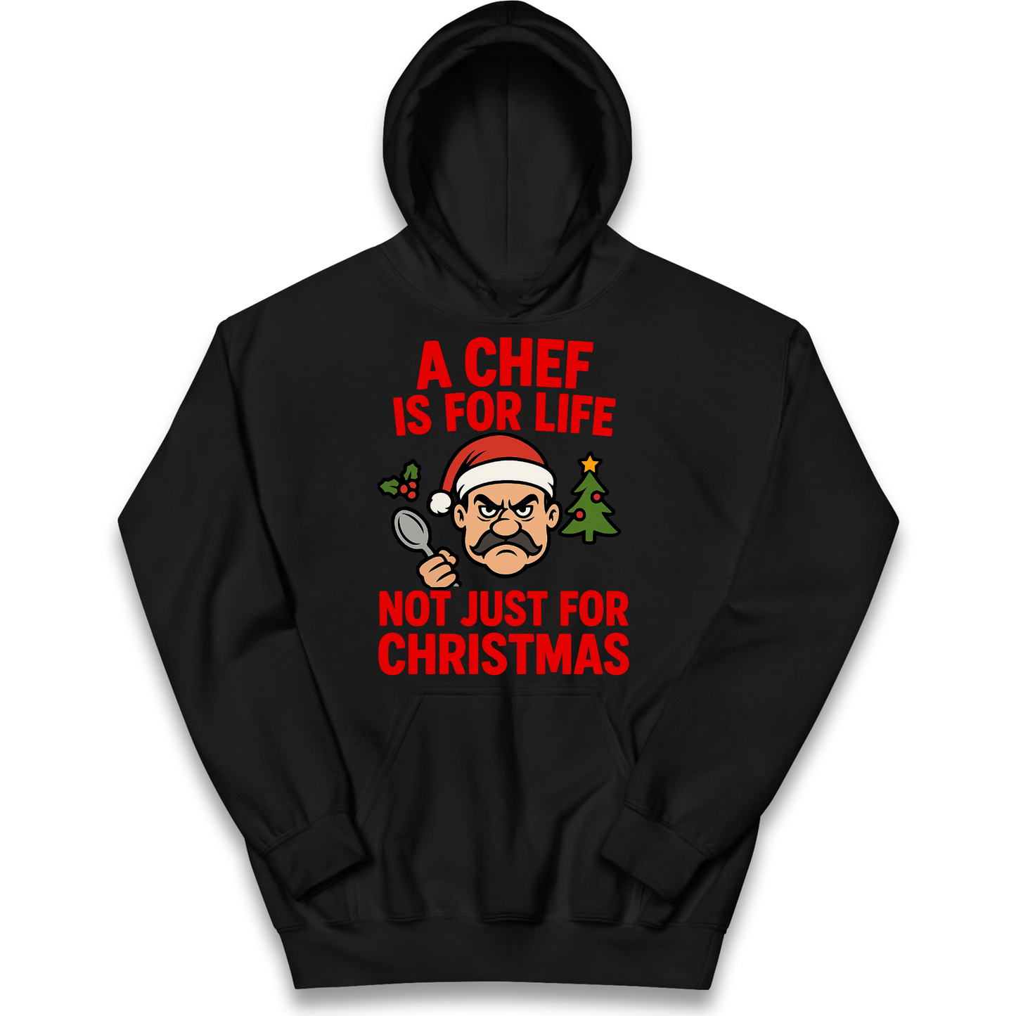 Chef Christmas Kids Hoodie