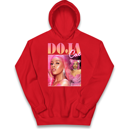 Doja Cat Pink Kids Hoodie