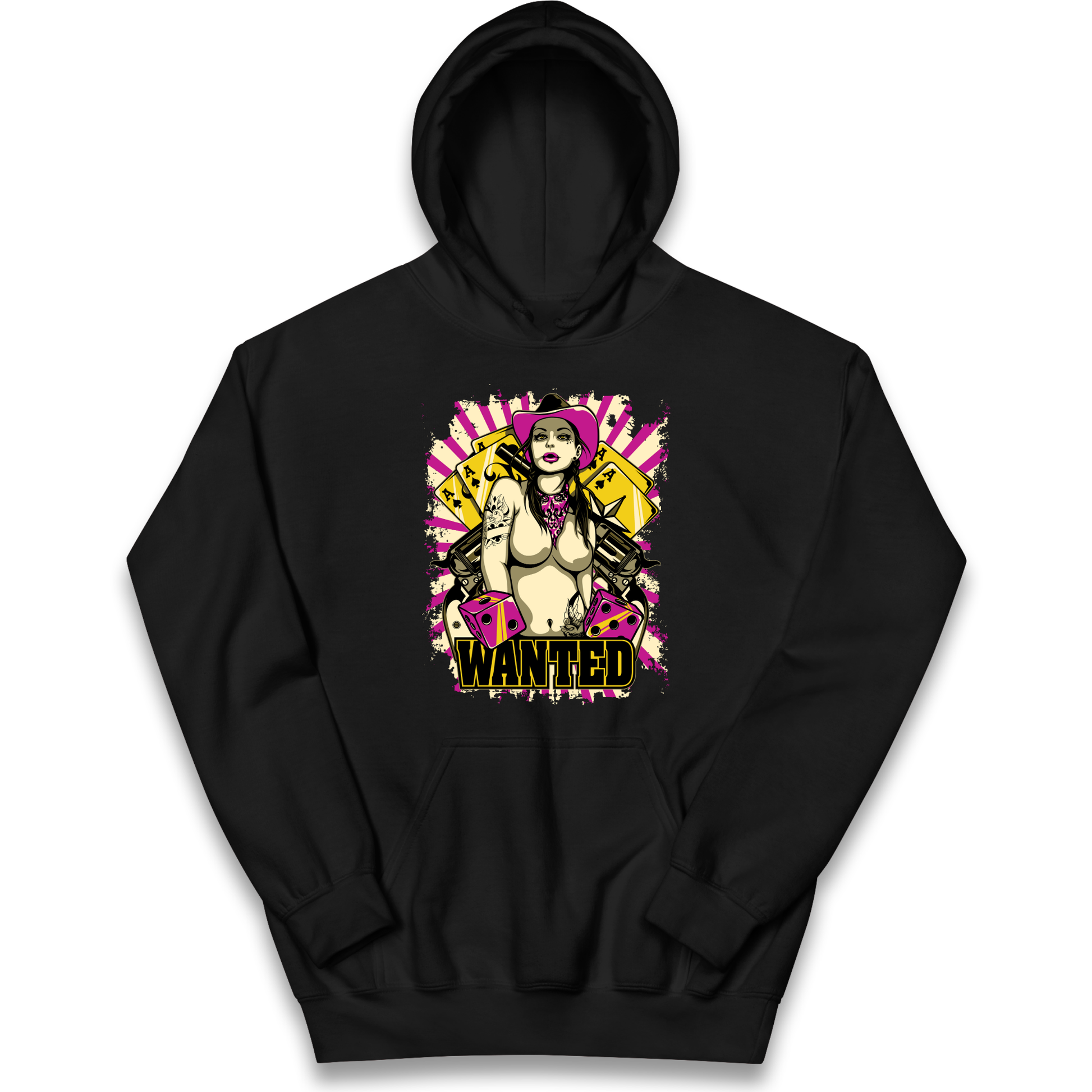 Wanted Ace Of Spades kids hoodie