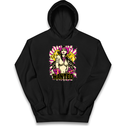Wanted Ace Of Spades kids hoodie