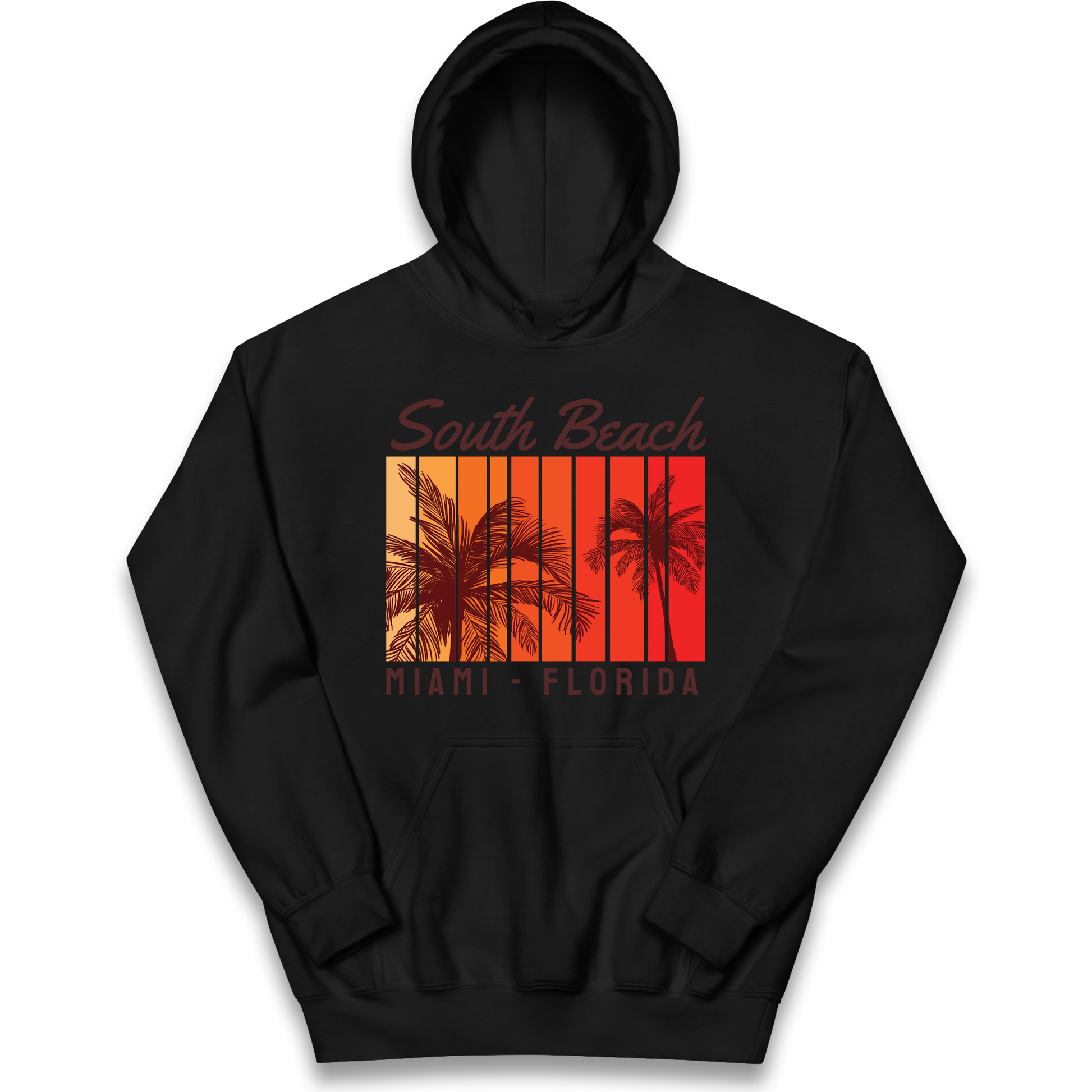 South Beach Miami Florida kids hoodie