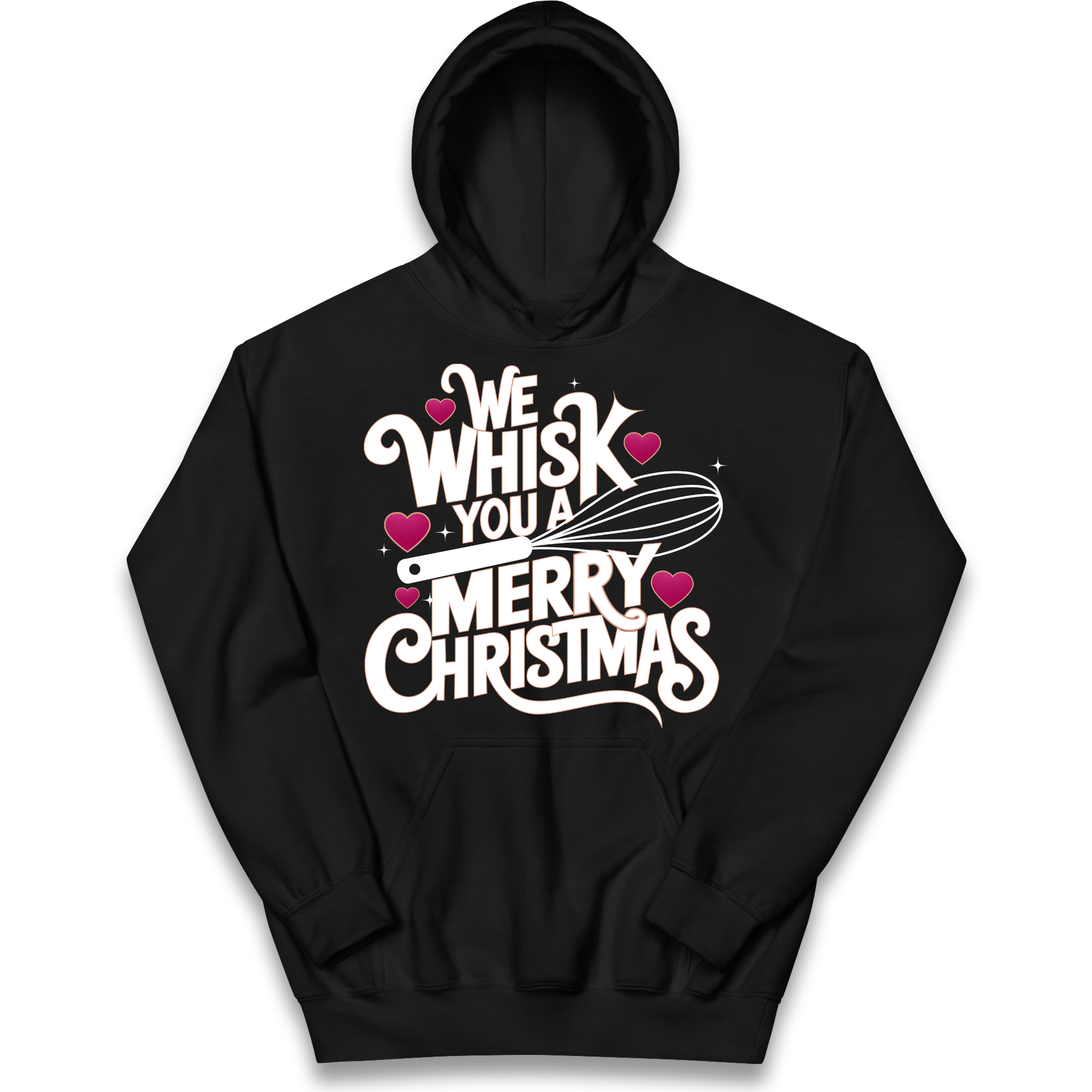 We Whisk You a Merry Christmas kids hoodie