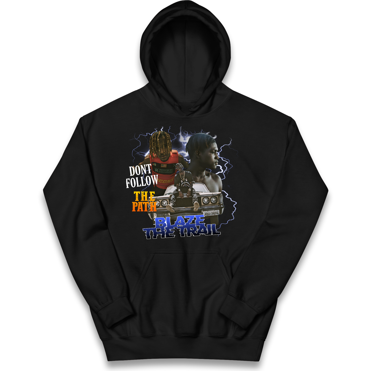 Hip Hop Blaze The Trail kids hoodie