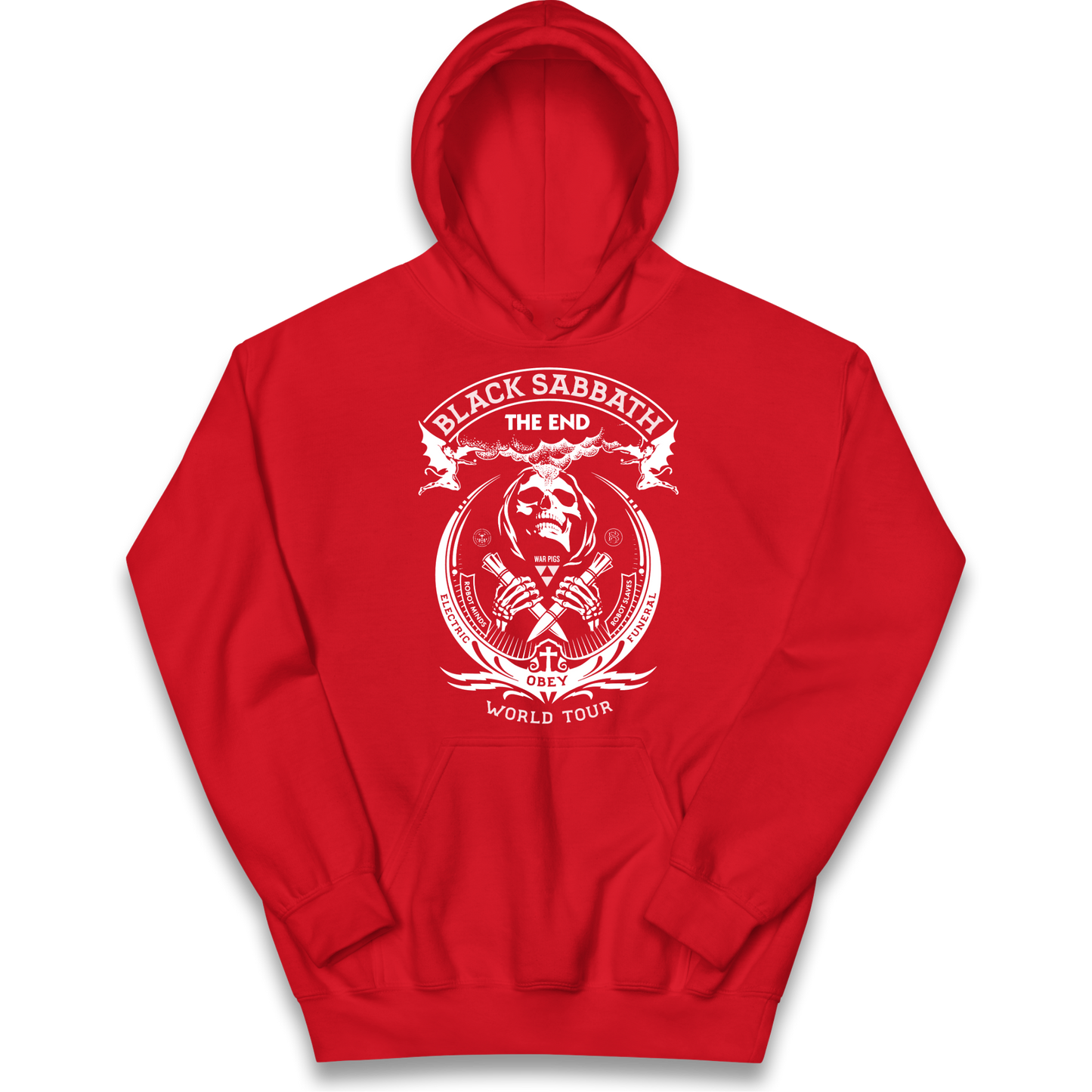 Black Sabbath The End World Tour Kids Hoodie