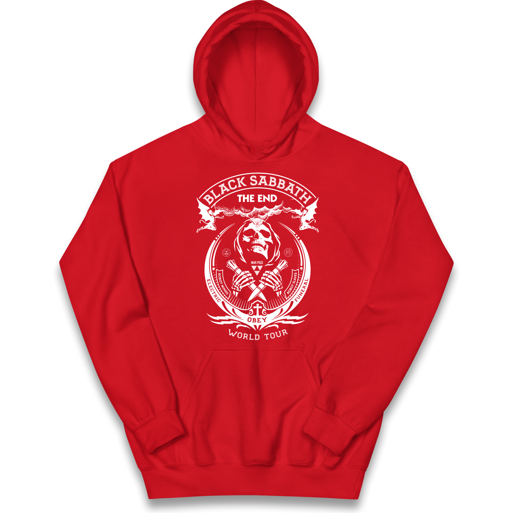 Black Sabbath The End World Tour Kids Hoodie