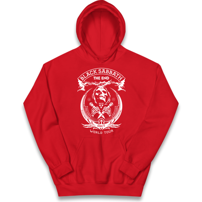 Black Sabbath The End World Tour Kids Hoodie