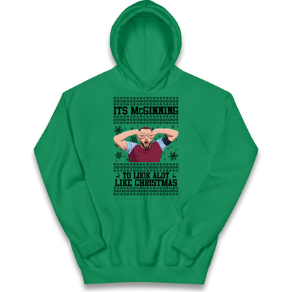 John McGinn Christmas Kids Hoodie