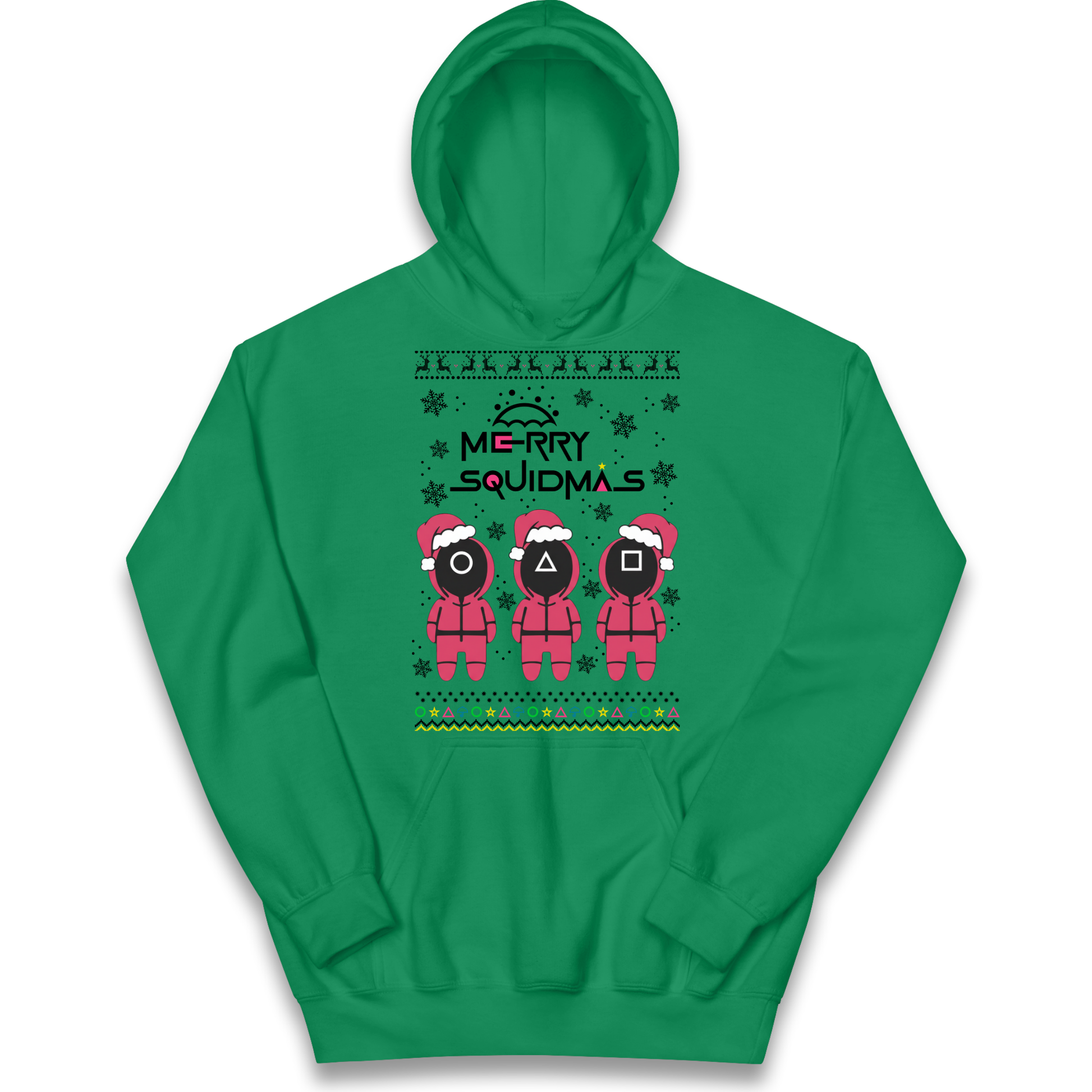 merry Squidmas Kids Hoodie