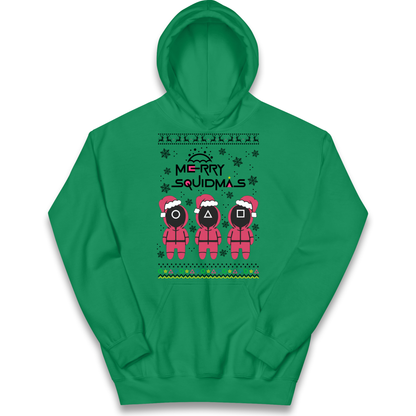 merry Squidmas Kids Hoodie