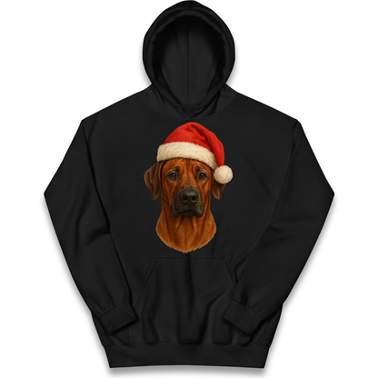 Rhodesian Ridgeback Christmas Kids Hoodie