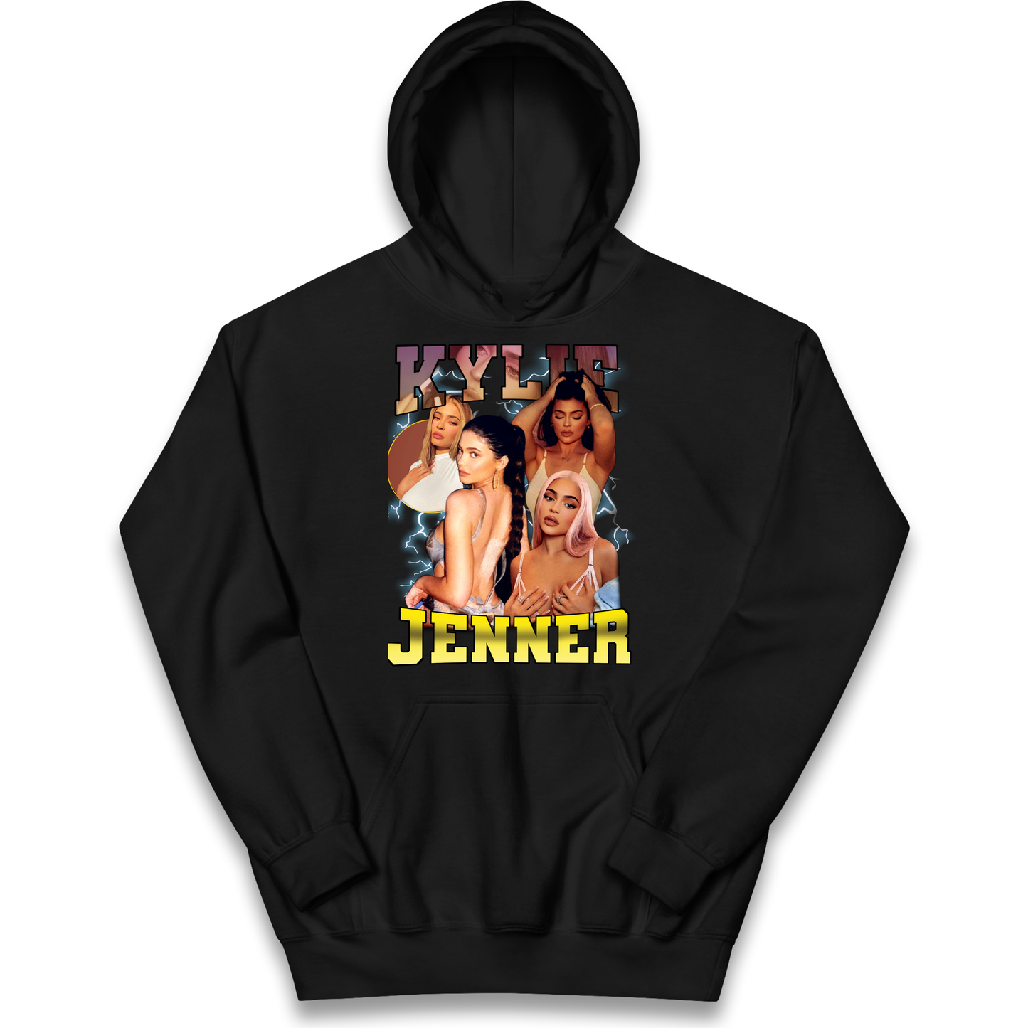 Kylie Jenner Pink Lips kids hoodie