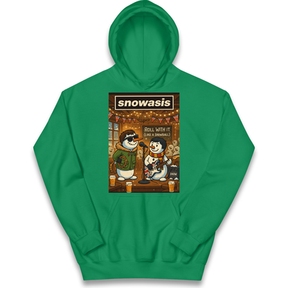 Snowasis Roll Christmas Kids Hoodie