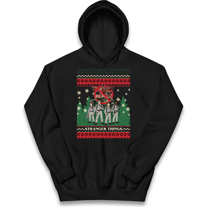 Stranger Things Demogorgon Christmas Kids Hoodie