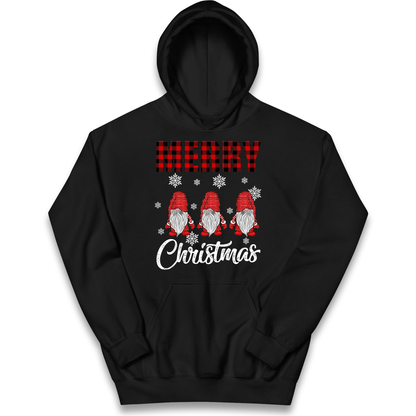 Merry Knomes Christmas Kids Hoodie